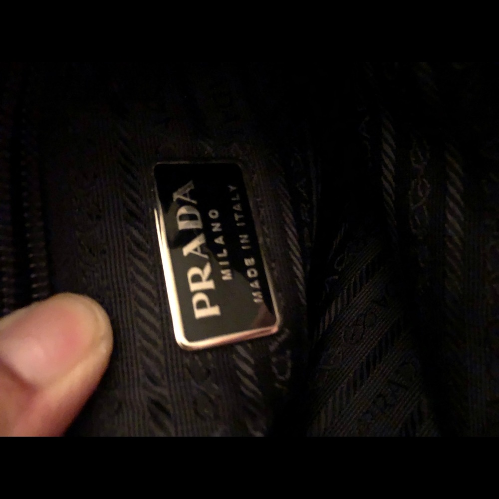 PRADA nylon purse in black - Picture 5 of 8
